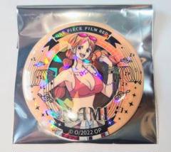 ONEPIECE FILM GOLD ナミ お台場 夢大陸 限定 ドでか缶バッジ ワンピース 【ナミ】 お台場夢大陸限定 ドでか缶バッジ