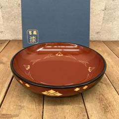 昭和レトロ 天然木 秀衡塗 漆塗り 漆器 菓子皿 菓子器 菓子鉢 茶菓子入れ