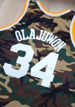 NBA ロケッツ ハキーム・オラジュワン スィングマンジャージ【2XL】 NBA ロケッツ ハキーム・オラジュワン スィングマンジャージ