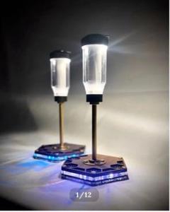 アサガラワークス LEDランタンスタンド 人気のブラック - メルカリ