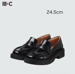UNIQLO コンフィールタッチローファー ユニクロC】最近コレばっか履いてる！上品デザインの「厚底