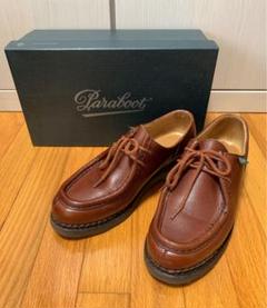 大勧め パラブーツ ミカエル 41 シボレザー - モカシン