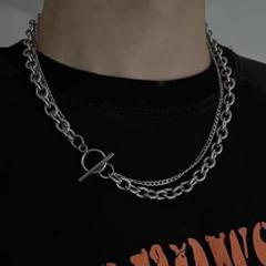 ヒップホップ チェーンネックレス メンズ シルバー ストリート レディース
