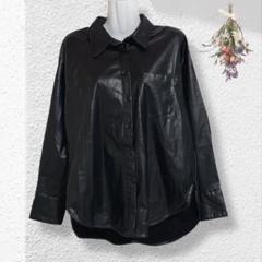 2025年最新】ZARA オーバーサイズ フェイクレザージャケットの