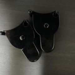 (新品)Y字型 巻尺 メジャー 両面目盛 自動巻き取り 1.5m ２個セット 黒