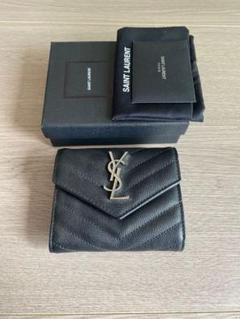 お値下げ！サンローラン⭐︎三つ折り財布 SAINT LAURENT - サンローラン パリ SAINT LAURENT PARIS 財布