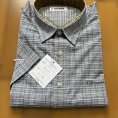 renoma チェック柄 半袖シャツ Lサイズ