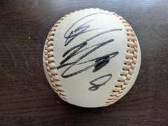 広島 カープ 直筆 サインボール 球団 ロゴ #8 山本 浩二 CARP