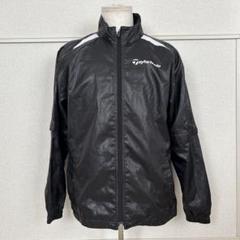 テーラーメイド　ゴルフメンズウェア　レインウェア　黒　2way サイズL