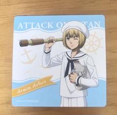 進撃の巨人×まねきねこ　クリアカード　リバイ　10枚セット グッズ-カード】進撃の巨人 ホログラム入りクリアカード