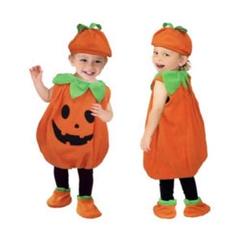 大人気❣️ハロウィン 子供用 かぼちゃ パンプキン キッズコスチューム 仮装