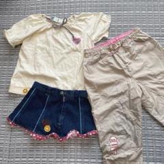 子供服　半袖　スカート　ズボン　デニムパンツ　5点セット　まとめ売り　110