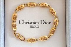 Christian Dior ロゴチェーン ヴィンテージ ブレスレット