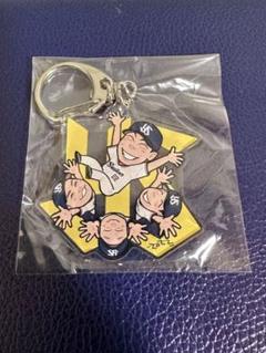 ヤクルトスワローズ 胴上げ hicoデザイン アクリルキーホルダー ガチャのサムネイル