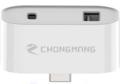 USB C-USBメス2で1コンバーターアダプターTypeC急速充電器コネクタ