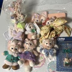 【新品未使用】ディズニーシー ぬいぐるみバッジ リーナベル 9点セット 新品未使用】ディズニーシー ぬいぐるみバッジ リーナベル 9点