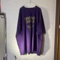 シカゴ・ブルズ 紫 Tシャツ 大きめ