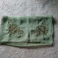 ストール刺繍