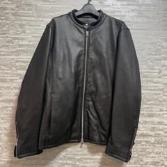 【着用回数10回未満】 ナノユニバース 羊革 シングル ライダースのサムネイル