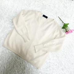 『SHIPS』シップス(Ｆ)長袖 ニット セーター カシミヤ 毛 ウール