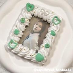 ホイップデコケース トレカケース 硬質ケース NiziU マユカ 緑