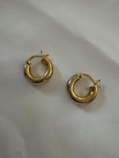 Daughters Jewelry ゴールド フープピアス