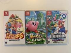 星のカービィディスカバリー　スーパーマリオブラザーズワンダー 3本セット
