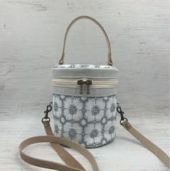 sale ハンドメイド ミナペルホネン アネモネ かごバック 匿名配送手作りかごバッグカバー＊ミナペルホネン アネモネ