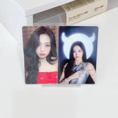 babymonster アヒョン 中国 中華 ポップアップ 特典 2枚セット 半額SALE☆ babymonster 中華 アヒョン トレカ ポップアップ