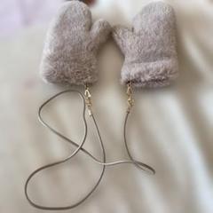 MaxMara グレー ミトン