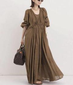 完売】COL PIERROTコル ピエロ RAMIE MAXI DRESS - メルカリ