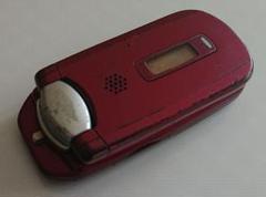 ドコモ docomo P505iS RED レッド ガラケー 携帯電話 携帯