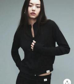★2023FW新作★glowny★G CLASSIC RIB TRACK ZIP-UP G CLASSIC RIB TRACK ZIP-UP – Glowny