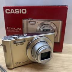 【美品】CASIO EXILIM EX-ZS190 ゴールド 箱付き　完全作動品 CASIO EX-ZS190 GD Digital Camera Exilim Gold Wide-Angle 24mm