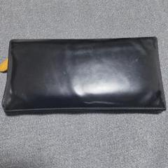 黒レザー長財布 カードポケット6つ