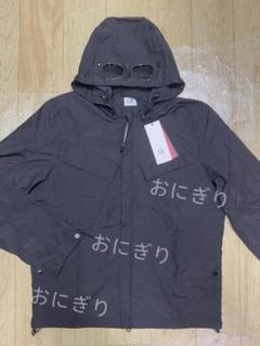 CP COMPANY フード付きレザージャケット サングラス付き ほぼ未着用