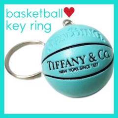 【超希少】TIFFANY&Co. バスケットボール　スニーカー　キーリング ティファニーブルー バスケットボール キーホルダー 5個セット