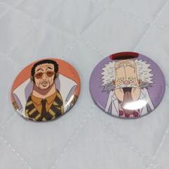 ONEPIECE 海軍組織図缶バッジ ブランニュー - メルカリ