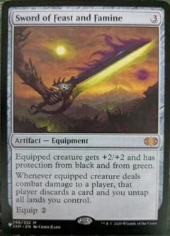 MTG 饗宴と飢餓の剣 部分光沢 PSA10 - メルカリ