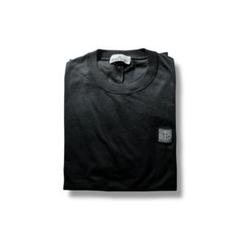 STONE ISLAND ロゴパッチTシャツ　ブラック　XL