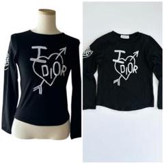 クリスチャンディオール　レディース　長袖　Tシャツ Christian Dior（Tシャツ(長袖/七分) ・ ホワイト/白色系）の