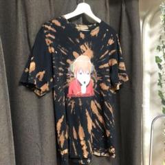 ブリーチ加工 UT/銀魂 キャライラストビッグプリント アニメ/デザインTee