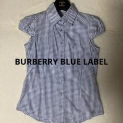 希少✨️BURBERRY BLUE LABEL シャドーチェック ブラウス Burberry Blue Label チェック柄長袖シャツ 36 - メルカリ
