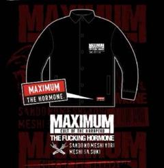 T01600 マキシマムザホルモンCuitoftheHRPK コーチジャケット マキシマム ザ ホルモン on X: 