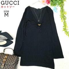 ✨高級】GUCCI グッチ イタリア製 スタッズ カットソー 黒