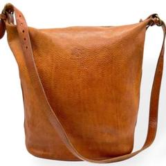 良品　IL BISONTE イルビゾンテ ショルダーバッグ バケツ型 レザー