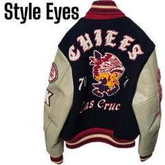 style eyes スタジャン Style Eyes(スタイルアイズ) / スタジャン/38/ウール/レッド