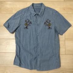 BAYFLOW 刺繍入りデニムシャツ