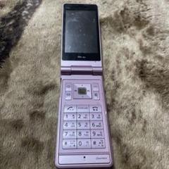 折りたたみ式携帯電話 　ジャンク品 Pantech 折りたたみ式携帯電話 ピンクPT002 動作未確認 ジャンク