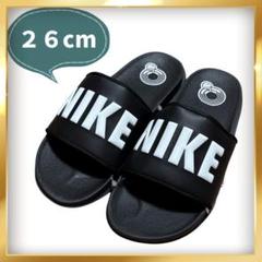 NIKE ナイキ スライドサンダル 26cm ブラック オフコート 匿名配送 c